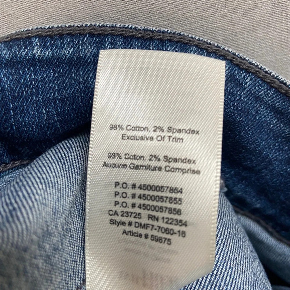 Wilfred Free Aritzia jean  pencil denim skirt Sz 2 - Picture 5 of 7